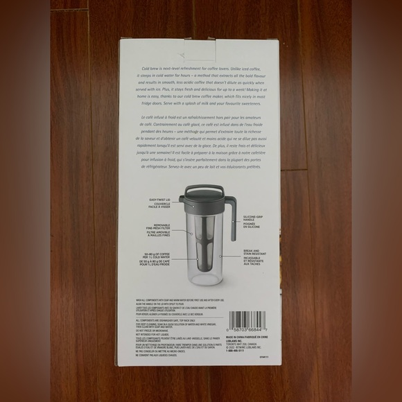 NEW IN BOX PC Cold Brew Coffee Maker - Picture 2 of 2